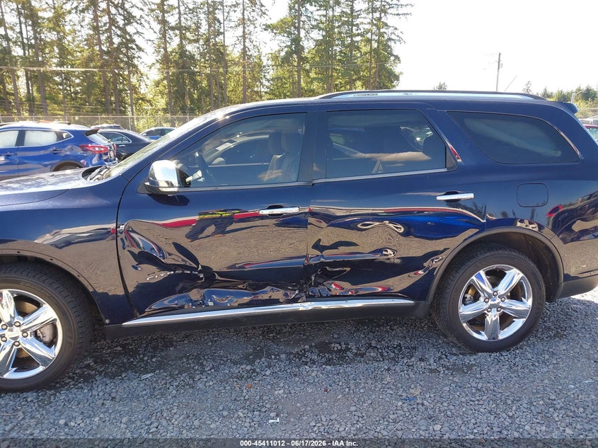 2012 Dodge Durango VIN 1C4SDJETXCC277876 IAAI salvage auction — SIDE, Salvage Title, sold $1,450 on 2026-07-22 (photo 6)