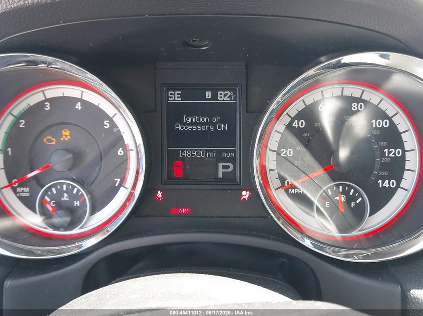 2012 Dodge Durango VIN 1C4SDJETXCC277876 IAAI salvage auction — SIDE, Salvage Title, sold $1,450 on 2026-07-22 (photo 7)