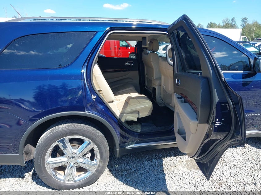 2012 Dodge Durango VIN 1C4SDJETXCC277876 IAAI salvage auction — SIDE, Salvage Title, sold $1,450 on 2026-07-22 (photo 8)