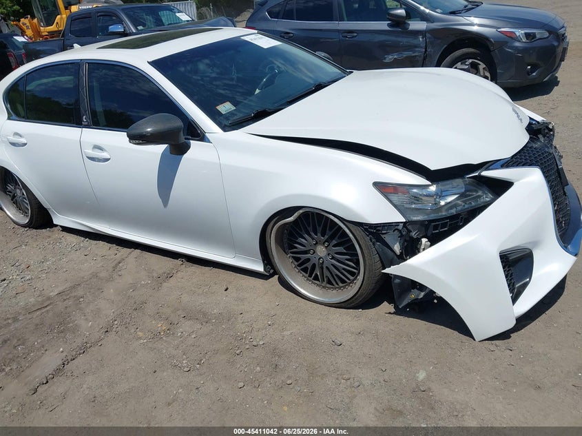2013 Lexus Gs VIN JTHCE1BL4D5018195 IAAI salvage auction — FRONT END, Reconstructed (Massachusetts), sold $3,000 on 2026-07-28 (photo 1)