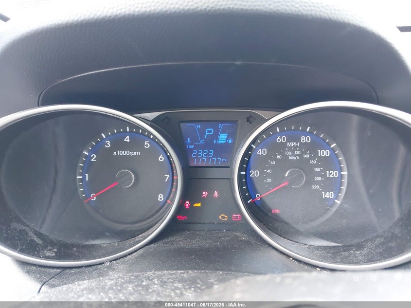 2010 Hyundai Tucson VIN KM8JT3AC5AU095957 IAAI salvage auction — REAR END, Clear (Virginia), sold $1,400 on 2026-07-13 (photo 7)