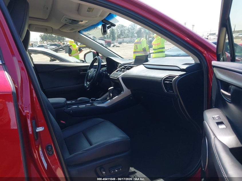 2016 Lexus Nx VIN JTJYARBZ5G2031059 IAAI salvage auction — FRONT END, Salvage (California), sold $7,100 on 2026-07-17 (photo 5)