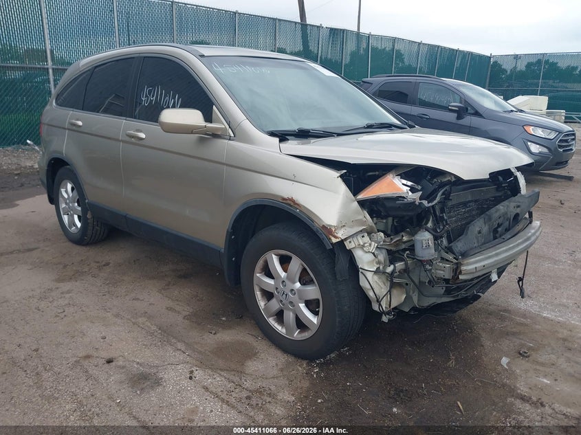 2007 Honda Cr-v VIN JHLRE38737C066601 IAAI salvage auction — NORMAL WEAR, Clear (Indiana), sold $500 on 2026-07-21 (photo 1)