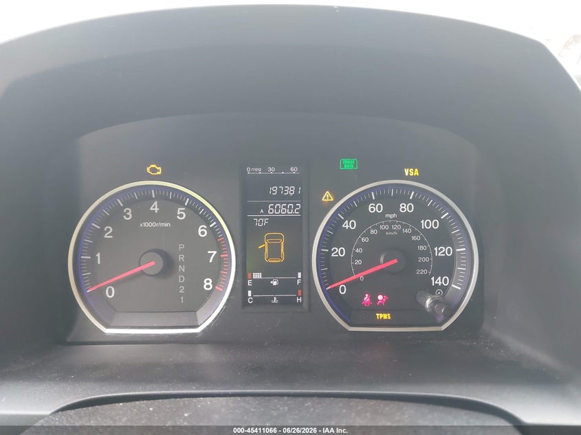 2007 Honda Cr-v VIN JHLRE38737C066601 IAAI salvage auction — NORMAL WEAR, Clear (Indiana), sold $500 on 2026-07-21 (photo 7)