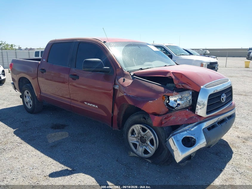 2007 Toyota Tundra VIN 5TBEV54197S472737 IAAI salvage auction — RIGHT FRONT, Salvage (California), sold $2,550 on 2026-07-09 (photo 1)