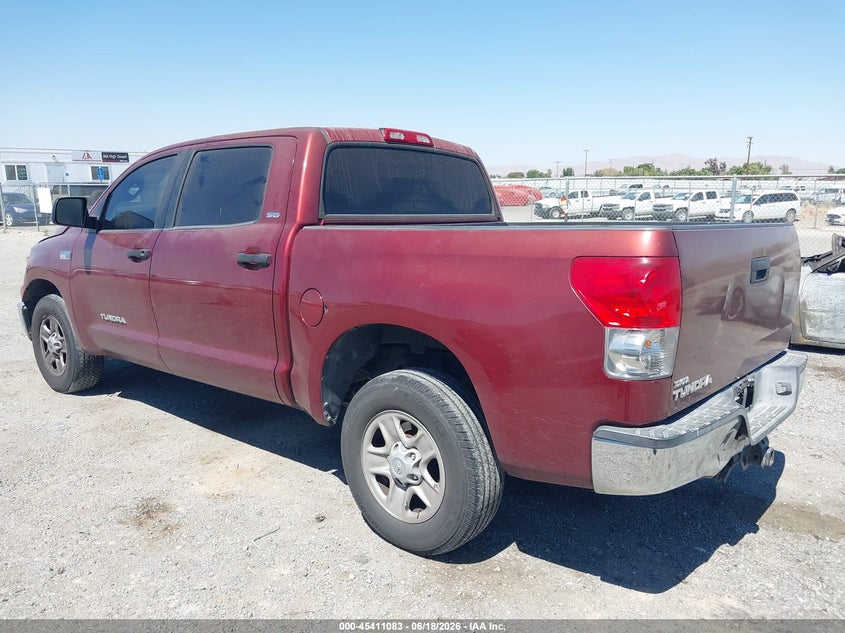 2007 Toyota Tundra VIN 5TBEV54197S472737 IAAI salvage auction — RIGHT FRONT, Salvage (California), sold $2,550 on 2026-07-09 (photo 3)