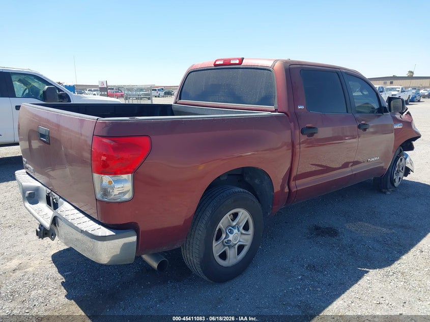 2007 Toyota Tundra VIN 5TBEV54197S472737 IAAI salvage auction — RIGHT FRONT, Salvage (California), sold $2,550 on 2026-07-09 (photo 4)