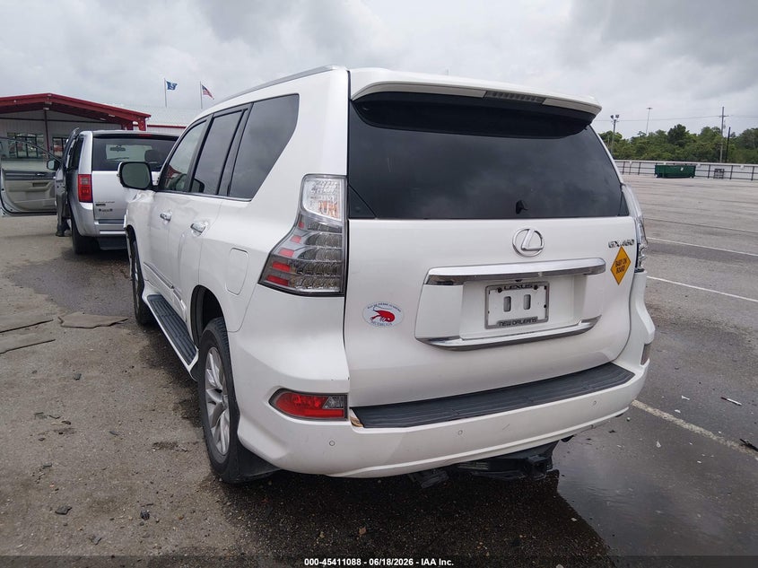 2016 Lexus Gx VIN JTJBM7FX6G5140493 IAAI salvage auction — FRONT END, Salvage (Louisiana), sold $9,500 on 2026-07-31 (photo 3)