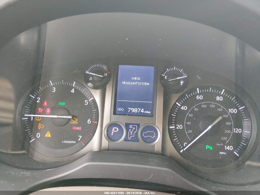 2016 Lexus Gx VIN JTJBM7FX6G5140493 IAAI salvage auction — FRONT END, Salvage (Louisiana), sold $9,500 on 2026-07-31 (photo 7)