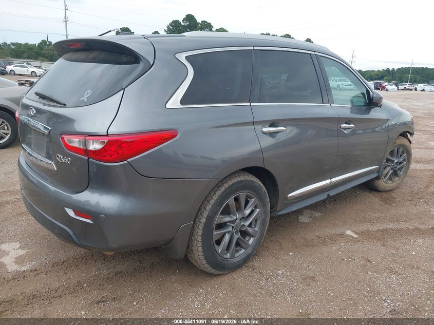 2015 Infiniti Qx60 VIN 5N1AL0MM4FC557781 IAAI salvage auction — NORMAL WEAR, Original (Texas), sold $100 on 2026-07-09 (photo 4)