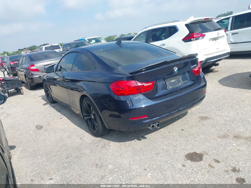 2016 BMW 4 series VIN WBA3N7C52GK226566 IAAI salvage auction — NORMAL WEAR, Original (Texas), sold $875 on 2026-07-08 (photo 3)