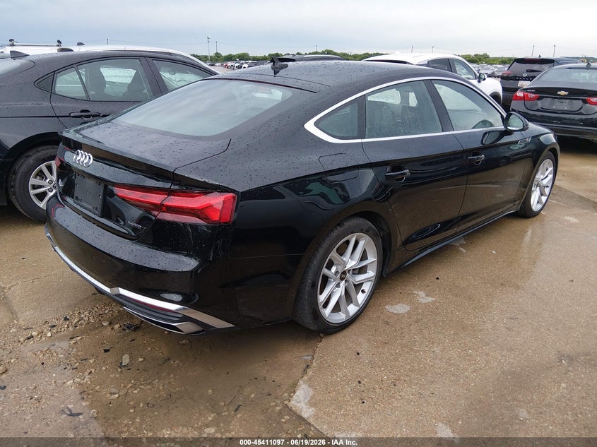 2024 Audi A5 VIN WAUFACF58RA066537 IAAI salvage auction — NORMAL WEAR, Enterprise Vehicles Clear Only (Georgia), sold $21,975 on 2026-07-20 (photo 4)