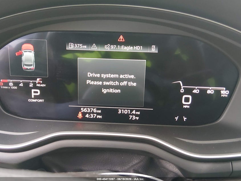 2024 Audi A5 VIN WAUFACF58RA066537 IAAI salvage auction — NORMAL WEAR, Enterprise Vehicles Clear Only (Georgia), sold $21,975 on 2026-07-20 (photo 7)