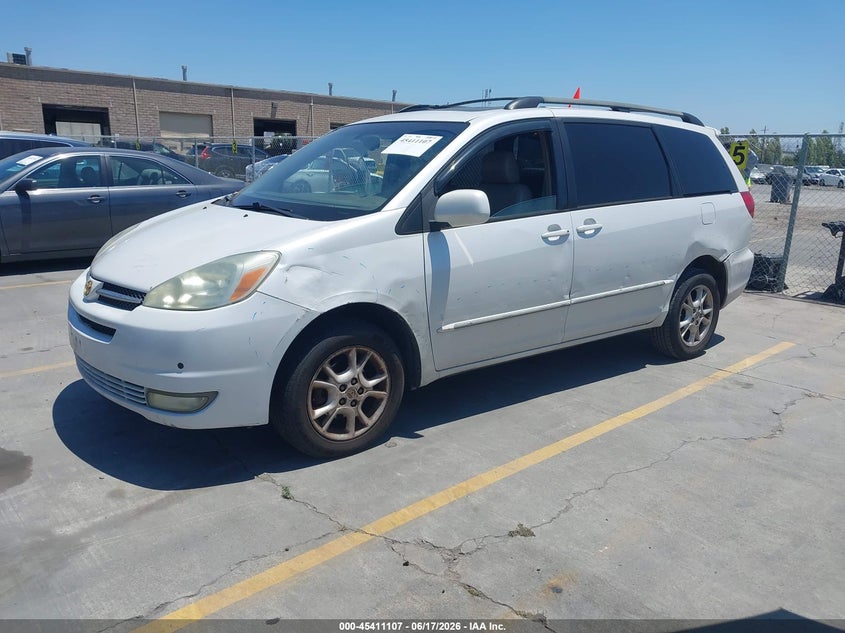 2004 Toyota Sienna VIN 5TDBA22C34S010288 IAAI salvage auction — LEFT SIDE, Salvage (California), sold $675 on 2026-07-06 (photo 2)