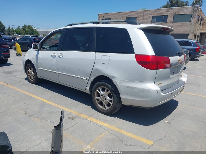 2004 Toyota Sienna VIN 5TDBA22C34S010288 IAAI salvage auction — LEFT SIDE, Salvage (California), sold $675 on 2026-07-06 (photo 3)