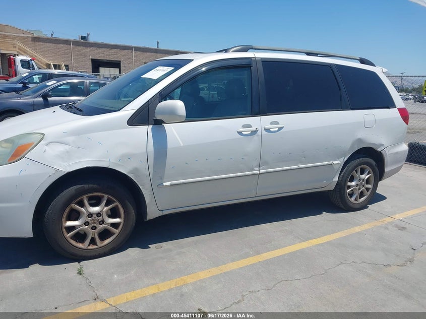2004 Toyota Sienna VIN 5TDBA22C34S010288 IAAI salvage auction — LEFT SIDE, Salvage (California), sold $675 on 2026-07-06 (photo 6)