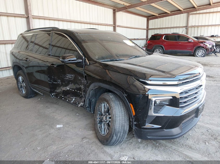 2025 Chevrolet Traverse VIN 1GNEVGRS6SJ132382 IAAI salvage auction — SIDE, Salvage (Nebraska), sold $13,600 on 2026-08-01 (photo 1)