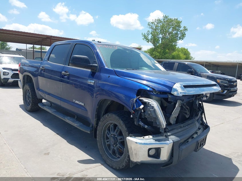 2015 Toyota Tundra VIN 5TFEY5F19FX188268 IAAI salvage auction — LEFT SIDE, Salvage Title, sold $5,100 on 2026-07-22 (photo 1)