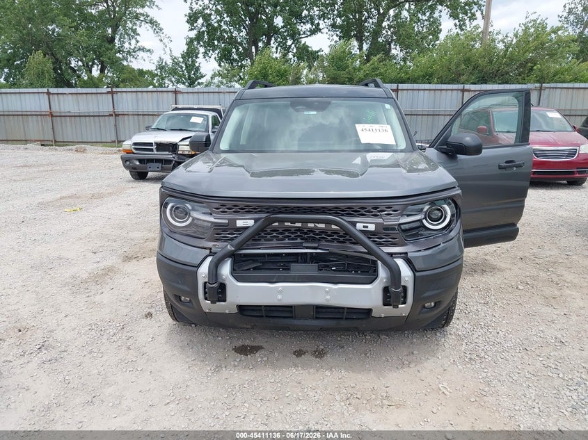 2025 Ford Bronco sport VIN 3FMCR9BN0SRF40219 IAAI salvage auction — FRONT END, Salvage Title, sold $12,000 on 2026-07-29 (photo 6)