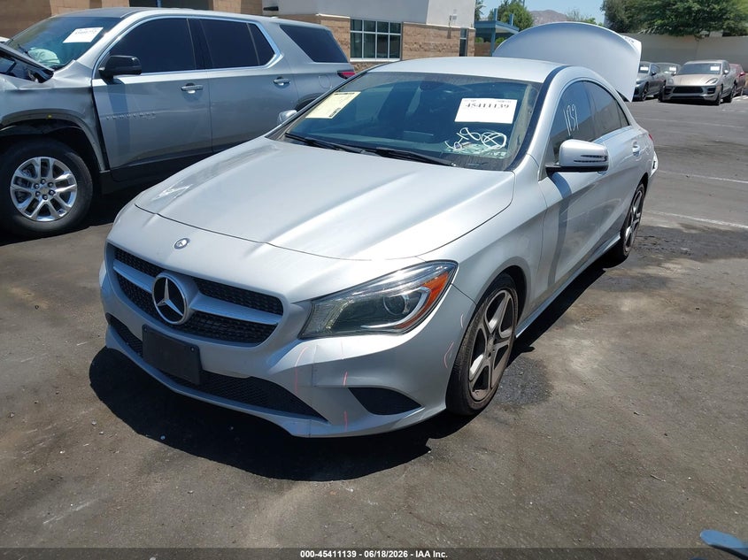 2014 Mercedes-benz Cla-klasse VIN WDDSJ4EB0EN152559 IAAI salvage auction — REAR END, Salvage Title, sold $2,700 on 2026-07-08 (photo 2)