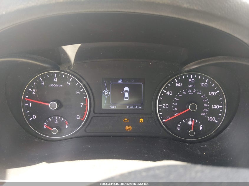 2016 Kia Optima VIN 5XXGT4L35GG102325 IAAI salvage auction — NORMAL WEAR, Salvage Title, sold $25 on 2026-07-23 (photo 7)