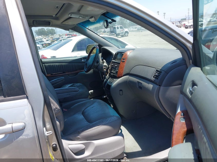 2004 Toyota Sienna VIN 5TDZA22C64S212086 IAAI salvage auction — LEFT REAR, Salvage (California), sold $450 on 2026-07-08 (photo 5)