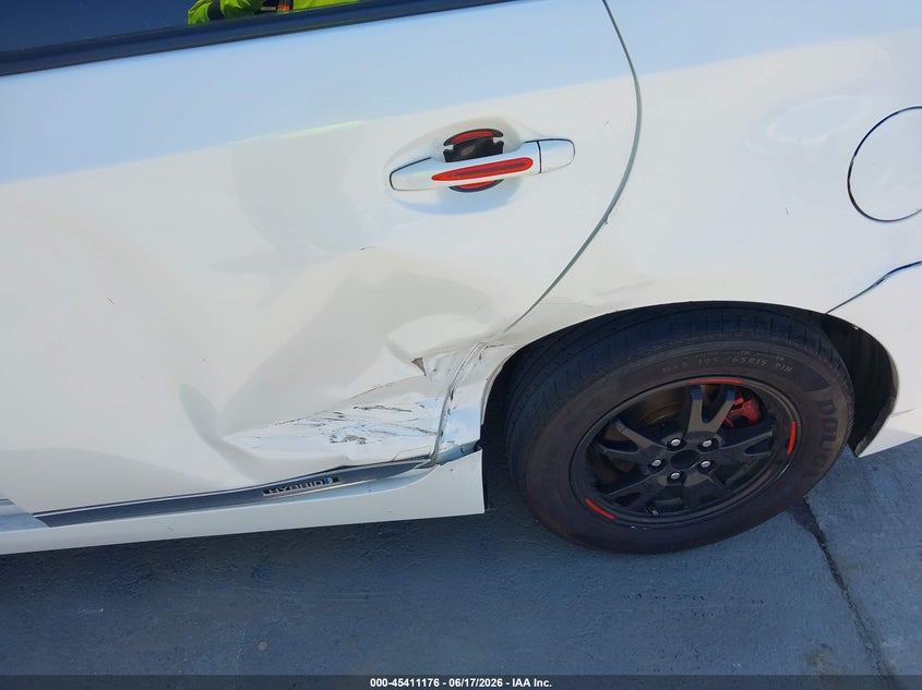 2013 Toyota Prius VIN JTDKN3DU6D5639145 IAAI salvage auction — REAR END, Salvage Title, sold $3,150 on 2026-07-19 (photo 6)