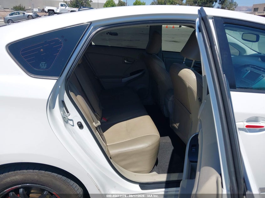 2013 Toyota Prius VIN JTDKN3DU6D5639145 IAAI salvage auction — REAR END, Salvage Title, sold $3,150 on 2026-07-19 (photo 8)