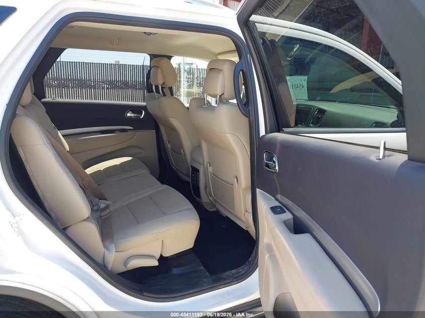 2016 Dodge Durango VIN 1C4RDHAG5GC466456 IAAI salvage auction — NORMAL WEAR, SF97 (California), sold $25 on 2026-07-30 (photo 8)