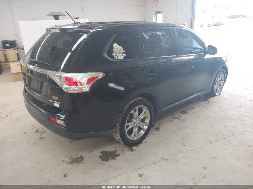 2014 Mitsubishi Outlander VIN JA4AD3A32EZ014546 IAAI salvage auction — LEFT FRONT, Salvage (Pennsylvania), sold $1,100 on 2026-07-15 (photo 4)