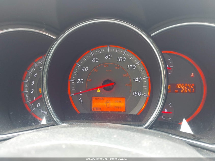 2009 Nissan Murano VIN JN8AZ18W29W133513 IAAI salvage auction — FRONT END, Salvage - Greater Than 75% (Maryland), sold $25 on 2026-07-22 (photo 7)