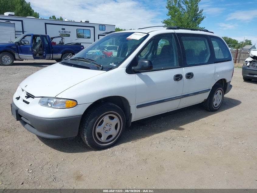 1998 Dodge Caravan VIN 2B4FP2532WR642686 IAAI salvage auction — NORMAL WEAR, Clear (Wyoming), sold $125 on 2026-07-08 (photo 2)