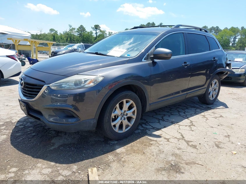 2014 Mazda Cx-9 VIN JM3TB3BA2E0439214 IAAI salvage auction — REAR END, Clear (Virginia), sold $1,025 on 2026-07-24 (photo 2)