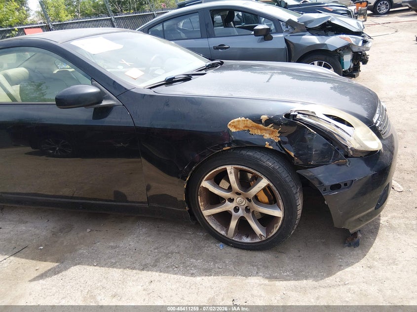 2003 Infiniti G VIN JNKCV54E13M208269 IAAI salvage auction — RIGHT FRONT, Salvage (Kansas), sold $3,200 on 2026-08-02 (photo 6)