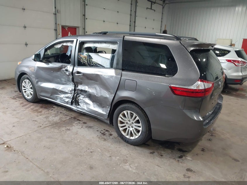 2016 Toyota Sienna VIN 5TDYK3DC6GS757561 IAAI salvage auction — LEFT SIDE, Salvage (Minnesota), sold $25 on 2026-08-02 (photo 3)