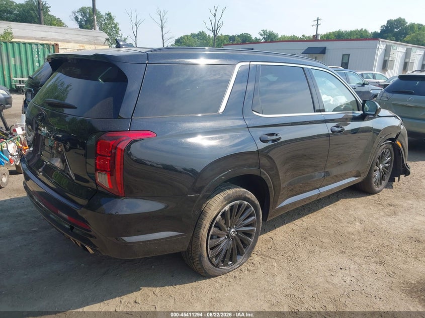 2025 Hyundai Palisade VIN KM8R7DGE1SU885411 IAAI salvage auction — LEFT FRONT, Salvage Title, sold $5,700 on 2026-07-28 (photo 4)