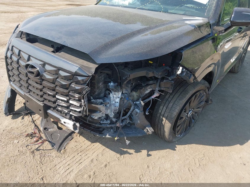 2025 Hyundai Palisade VIN KM8R7DGE1SU885411 IAAI salvage auction — LEFT FRONT, Salvage Title, sold $5,700 on 2026-07-28 (photo 6)