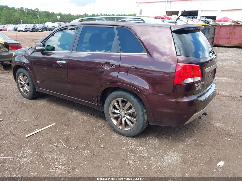 2013 Kia Sorento VIN 5XYKWDA25DG322048 IAAI salvage auction — FRONT END, Clear (Alabama), sold $1,050 on 2026-07-22 (photo 3)