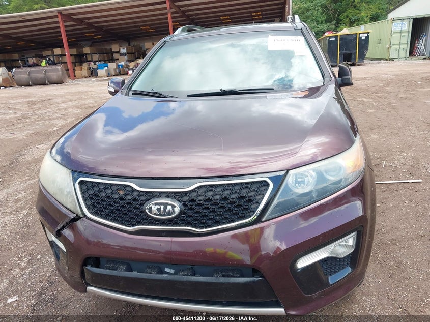 2013 Kia Sorento VIN 5XYKWDA25DG322048 IAAI salvage auction — FRONT END, Clear (Alabama), sold $1,050 on 2026-07-22 (photo 6)