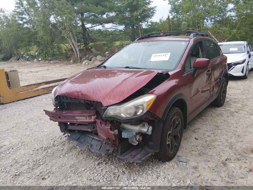 2013 Subaru Xv VIN JF2GPAGC2D2870859 IAAI salvage auction — FRONT END, Clear (Massachusetts), sold $100 on 2026-07-14 (photo 2)