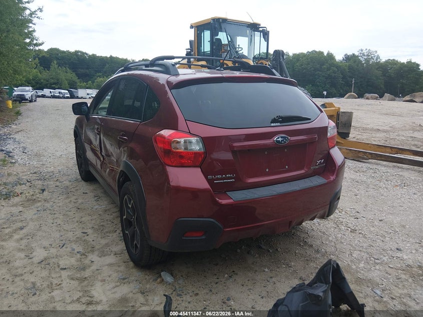 2013 Subaru Xv VIN JF2GPAGC2D2870859 IAAI salvage auction — FRONT END, Clear (Massachusetts), sold $100 on 2026-07-14 (photo 3)