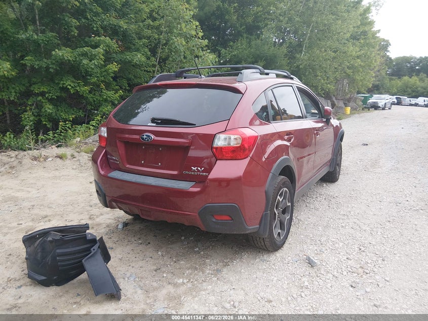 2013 Subaru Xv VIN JF2GPAGC2D2870859 IAAI salvage auction — FRONT END, Clear (Massachusetts), sold $100 on 2026-07-14 (photo 4)