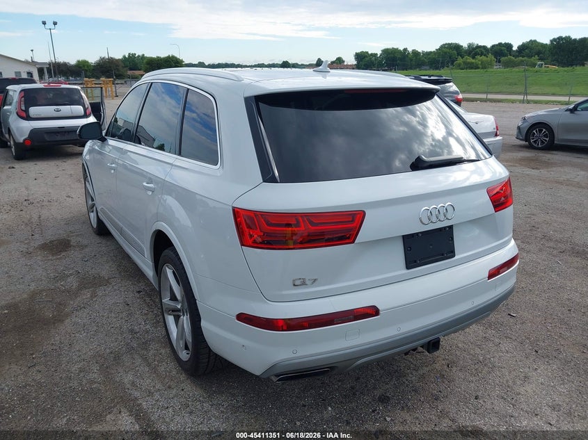 2019 Audi Q7 VIN WA1VAAF72KD024089 IAAI salvage auction — FRONT END, Wait Title, sold $7,500 on 2026-08-26 (photo 3)