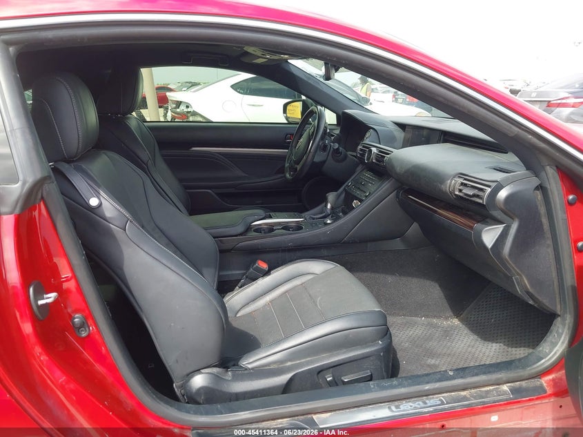 2021 Lexus Rc VIN JTHAA5BC3M5011510 IAAI salvage auction — FRONT END, Original (Texas), sold $9,150 on 2026-08-24 (photo 5)