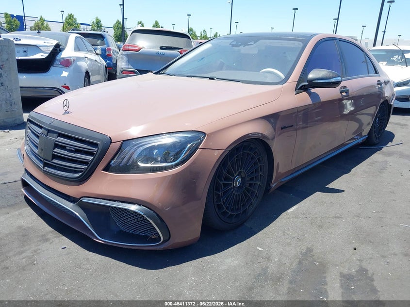 2015 Mercedes-benz S-klasse VIN WDDUG8FB4FA079623 IAAI salvage auction — SIDE, Salvage Title, sold $3,250 on 2026-08-02 (photo 2)