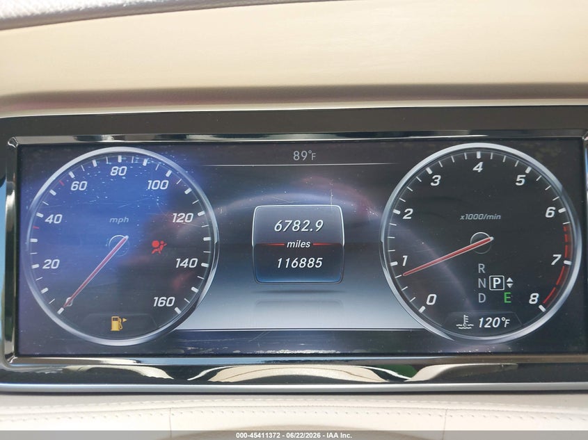 2015 Mercedes-benz S-klasse VIN WDDUG8FB4FA079623 IAAI salvage auction — SIDE, Salvage Title, sold $3,250 on 2026-08-02 (photo 7)