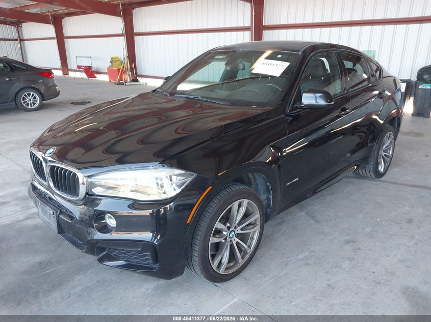 2015 BMW X6 VIN 5UXKU2C58F0F95075 IAAI salvage auction — REAR END, Salvage (California), sold $6,475 on 2026-08-01 (photo 2)