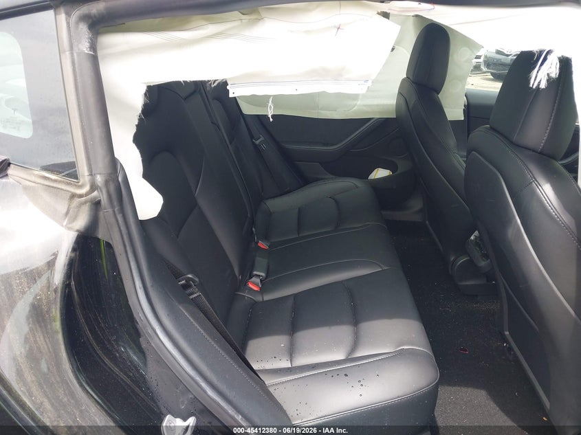 2022 Tesla Model 3 VIN 5YJ3E1EA4NF110614 IAAI salvage auction — FRONT END, Salvage (North Carolina), sold $125 on 2026-07-23 (photo 8)