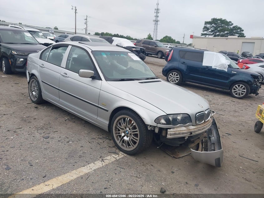 2001 BMW 3er VIN WBAAV33491FV01972 IAAI salvage auction — FRONT END, Salvage (Georgia), sold $275 on 2026-08-05 (photo 1)