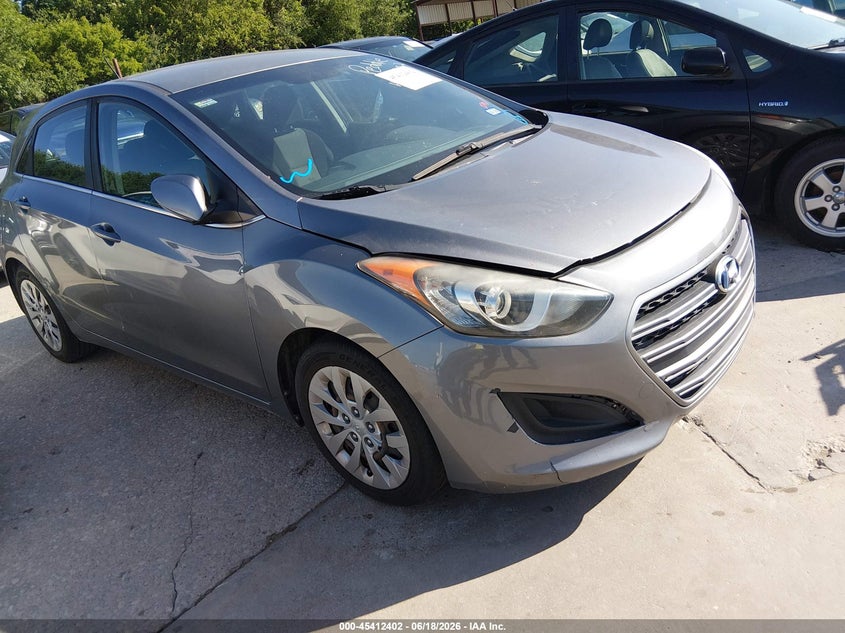 2017 Hyundai Elantra VIN KMHD35LH3HU376831 IAAI salvage auction — NORMAL WEAR, Original (Texas), sold $650 on 2026-07-20 (photo 1)